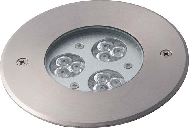 Calpestabile Led Iride Alluminio 9X1W Dc12/24V Rgb Ip67 Ik08 12,5X13,1Cm Illuminazione/Illuminazione per esterni/Lampade da incasso a terra Led Mall Home - Napoli, Commerciovirtuoso.it