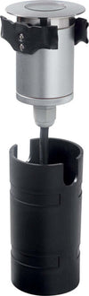 Calpestabile-Moderno-Rocket-Mini-Alluminio-Cromo-1-Luce-2W-4000K-Luce-Naturale