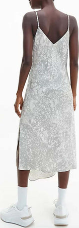 calvin-klein-Abiti-VISCOSE-MARBLE-PRINT-SLIP-DRESS-da-donna