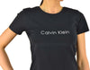 calvin-klein-Calvin-Klein-Collection-T-shirt-Blu-Donna-Cotone-Stampa-Girocollo-da-donna