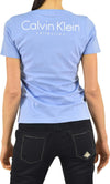 calvin-klein-Calvin-Klein-Collection-T-shirt-Celeste-Donna-Cotone-Stampa-Girocollo-da-donna