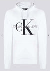 Calvin Klein Felpa con Cappuccio Uomo 98%Cotone Elasticizzato Logo Stampato e Tasca Centrale Calvin Klein Monogram Regular Hoodie Felpa Uomo Felpa CON Cappuccio Euforia - Bronte, Commerciovirtuoso.it