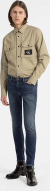 Calvin-Klein-Pantaloni-Blu-da-uomo