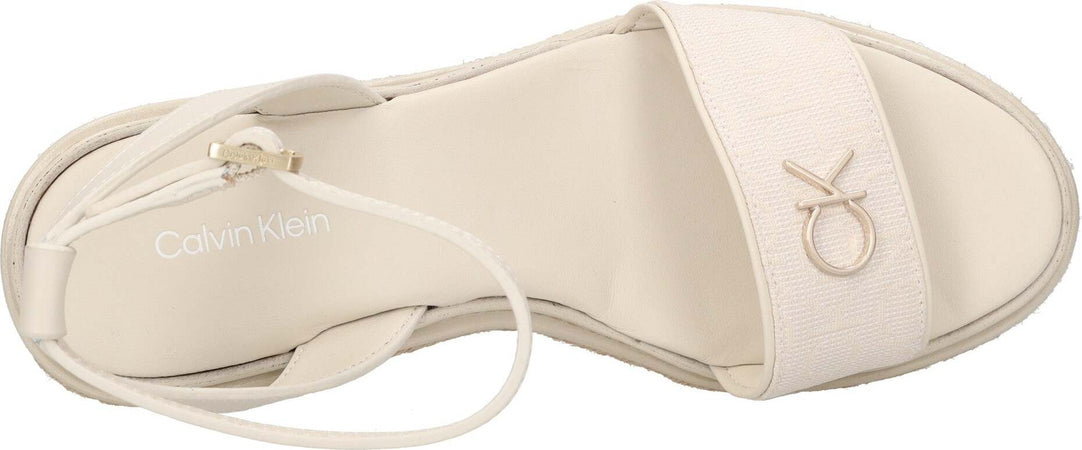 Calvin-Klein-Scarpe-con-Tacco-Beige-da-donna