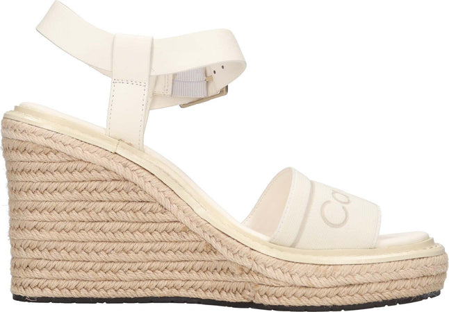 Calvin-Klein-Scarpe-con-Tacco-Bianco-da-donna