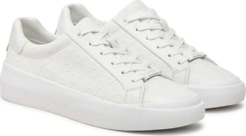 calvin-klein-Scarpe-VULC-LACE-UP-MONO-MIX-da-donna