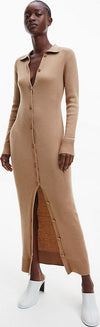 calvin-klein-VESTITO-WOOL-TENCEL-RIB-DRESS-da-donna