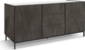 CALYPSO---madia-moderna-con-ante-ammortizzate-cm-200-x-50-x-90-h-Antracite-Milani-Home