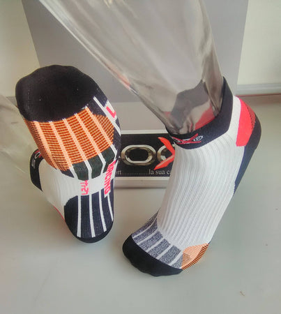 Calza Bassa Corsa Maratona Footing Running Jogging Maratona Nordic Walking Trial Calzini Sport HI-Teach Professionali Moda/Uomo/Abbigliamento/Abbigliamento sportivo/Calze sportive TopGas - Roverbella, Commerciovirtuoso.it