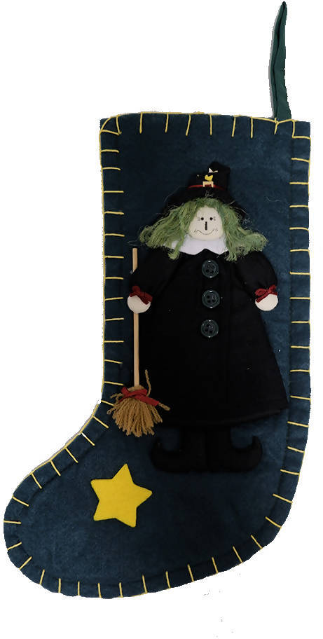 Calza Befana da Riempire Prodotto Artigianale Italiano Calze di Natale Decorate Idea Regalo Bambini e Adulti Calza Befana Verde cm30x18 calza di natale Tesori Di Sicilia - Nicosia, Commerciovirtuoso.it