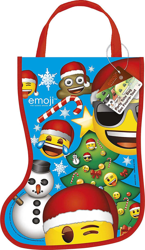 CALZA BUSTA REGALO EMOJI NATALE BALLOON EXPRESS Casa e cucina/Decorazioni per interni/Addobbi e decorazioni per ricorrenze/Decorazioni natalizie/Calze di Natale e portacalze/Calze Scontolo.net - Potenza, Commerciovirtuoso.it