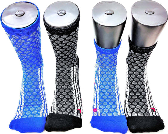 Calza calzino Compressione bici spinning Mountain Bikes MBT Corsa cross jogging SooXcompressor Moda/Uomo/Abbigliamento/Abbigliamento sportivo/Calze sportive TopGas - Roverbella, Commerciovirtuoso.it
