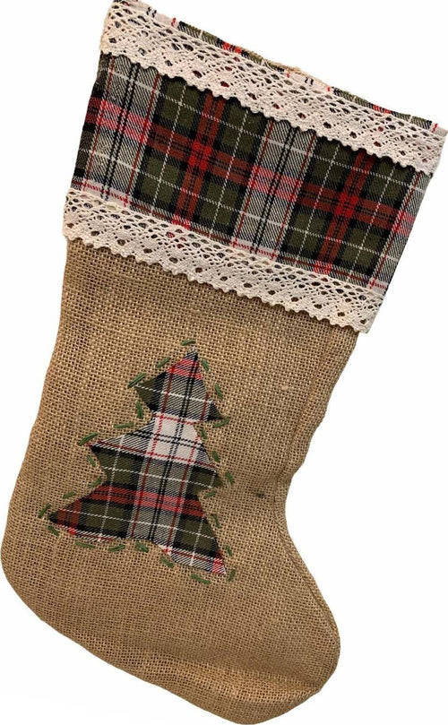 Calza della befana in Juta h 28 x 19 cm decorazione per epifania Casa e cucina/Decorazioni per interni/Addobbi e decorazioni per ricorrenze/Decorazioni natalizie/Ghirlande e corone MagiediNatale.it - Altamura, Commerciovirtuoso.it