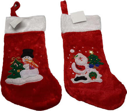 CALZA DI NATALE 1 PEZZO ASSORTITO Casa e cucina/Decorazioni per interni/Addobbi e decorazioni per ricorrenze/Decorazioni natalizie/Calze di Natale e portacalze/Calze Scontolo.net - Potenza, Commerciovirtuoso.it