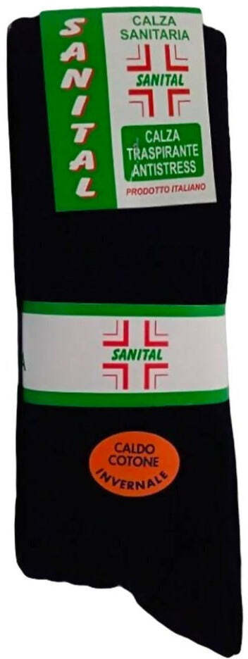 CALZA Uomo lunga SANITAL in caldo cotone.