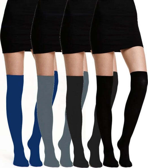 Calze-Parigine-Da-Donna-Lunghe-12-Paia-Vari-Colori-Calza-Parigina-Fs6203