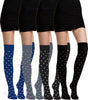 Calze-Parigine-Da-Donna-Lunghe-Pois-12-Paia-Vari-Colori-Calza-Parigina-Fs6206