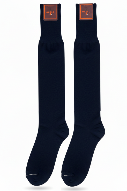 Calze lunghe Uomo Gallo - Tinta unita Blu oltremare