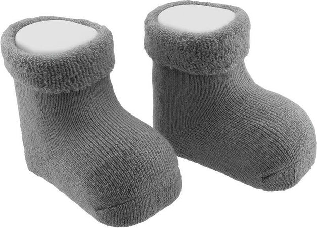 Calzine Liso Grigio Moda/Prima infanzia/Abbigliamento/Bambino 0-24/Calze e calzamaglie/Calzini La Casa Del Bebè - Napoli, Commerciovirtuoso.it