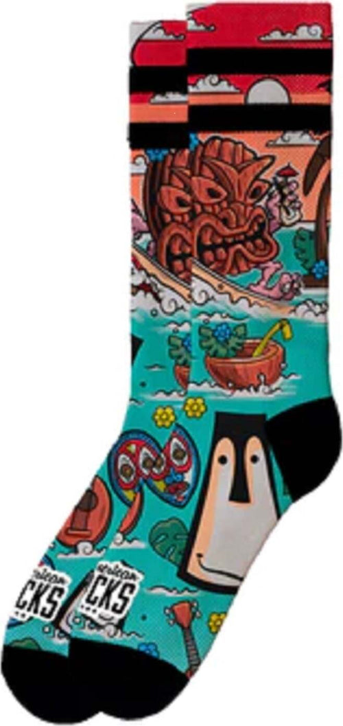 Calzini American Socks Tiki Surf Moda/Uomo/Abbigliamento/Calzini e calze/Calzini/Calzini sportivi Snotshop - Roma, Commerciovirtuoso.it