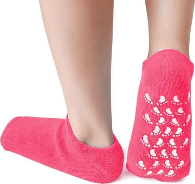 Calzini-Idratanti-Calzino-Spa-Esfoliante-Taglia-Unica-Gel-Antiscivolo-Pedalini