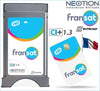 Modulo CAM CI+ con Smart Card FRANSAT Ufficiale TV Francese TNT HD