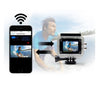 Action CAM 4K Subacquea 16MP WiFi + Telecomando (Colore AZZURRO)