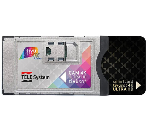 CAM Ci+ e Tessera Tivusat 4K ULTRA HD