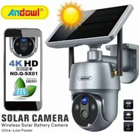 Camera Con Pannello Solare Wifi P2p 355? 12a 3,6mm Audio Bidirezionale Q-sx01 Fai da te/Sicurezza e protezione/Sistemi di sicurezza domestica/Kit video per la sicurezza domestica/Videocamere di sorveglianza/Dom camera Trade Shop italia - Napoli, Commerciovirtuoso.it