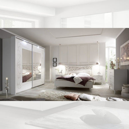 Camera da letto Ararat bianco opaco