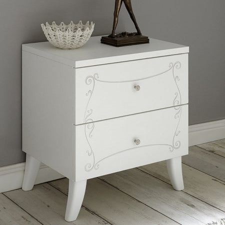 Camera da letto Ararat bianco opaco