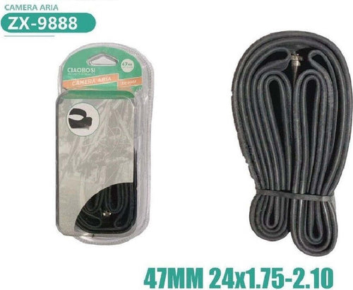 Camera D?aria Per Pneumatici Ruote Bici Bicicletta 47 Mm 24?1.75-2.10 Zx-9888 Sport e tempo libero/Attività ricreative all'aperto/Ciclismo/Componenti e parti/Camere d'aria Trade Shop italia - Napoli, Commerciovirtuoso.it
