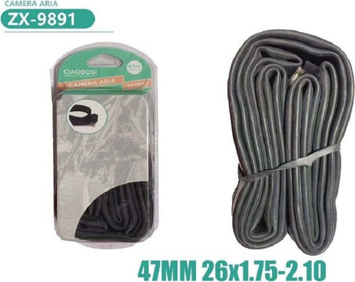 Camera D?aria Per Pneumatici Ruote Bici Bicicletta 47 Mm 26?1.75-2.10 Zx-9891 Sport e tempo libero/Attività ricreative all'aperto/Ciclismo/Componenti e parti/Camere d'aria Trade Shop italia - Napoli, Commerciovirtuoso.it