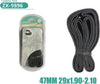 Camera-D'aria-Per-Pneumatici-Ruote-Bici-Bicicletta-47-Mm-29×1.90-2.10-Zx-9896