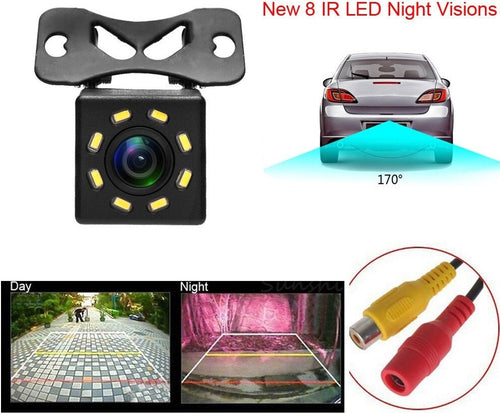 CAMERA TELECAMERA RETROMARCIA AUTO CAMPER 8 LED 170° 420TVL CON STAFFA Elettronica/Elettronica per veicoli/Elettronica per auto/Sistemi video/Videocamera da cruscotto Trade Shop italia - Napoli, Commerciovirtuoso.it