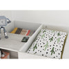 Cameretta 2278 con letto a soppalco con scrivania sottostante colore bianco e bianco consumato