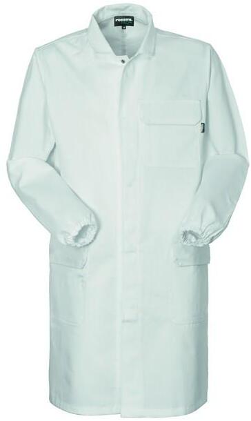 Camice Antiacido Bianco Camice da Lavoro Antiacido per Laboratorio Chimica Scuola Professionale