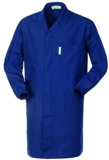 Camice Uomo Polibrembo Blu Camice da Lavoro Laboratorio Falegnameria Magazzino Officina