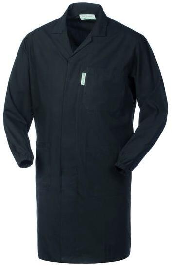 Camice Uomo Polibrembo Nero Camice da Lavoro Laboratorio Falegnameria Magazzino Officina