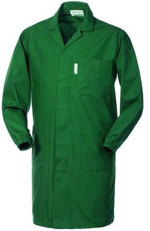 Camice Uomo Polibrembo Verde Camice da Lavoro Laboratorio Falegnameria Magazzino Officina