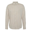 BARBOUR camicia barbour nelson tailored shirt - stone da uomo