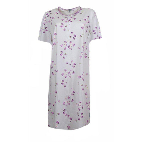 Ragno Camicia da notte Maniche Corte in jersey di cotone N11157 S36 - Passarelli Biancheria