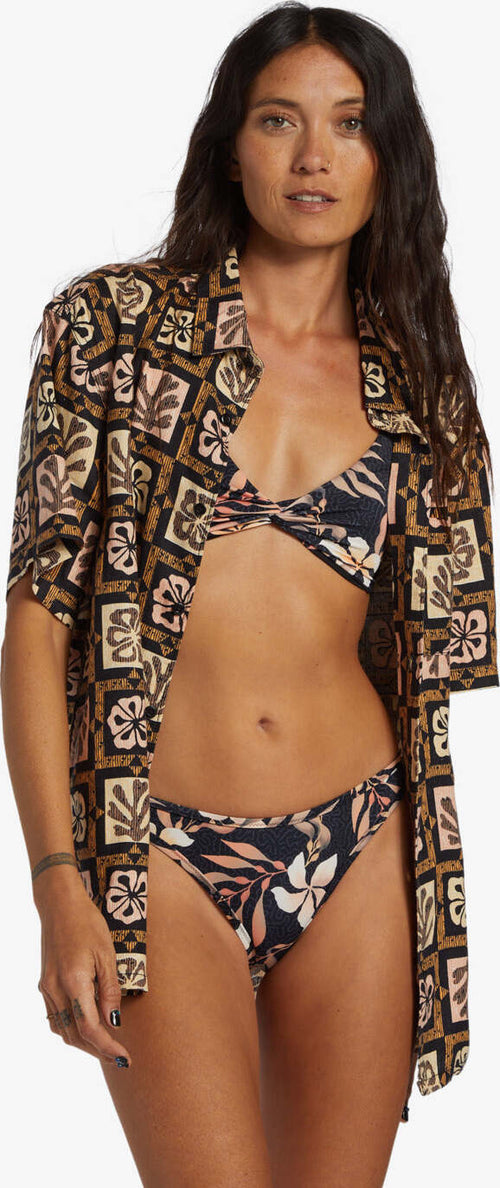 Camicia-Donna-Billabong-Tiki-Reef-Hemp