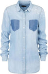 Camicia Donna Miss Sixty Jeans Chiaro Moda/Donna/Abbigliamento/T-shirt top e bluse/Bluse e camicie Scontolo.net - Potenza, Commerciovirtuoso.it