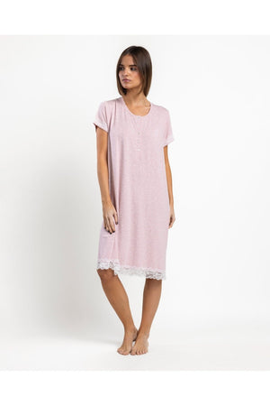 Camicia Donna Admas 61459 Classic Hearts Primavera/Estate Petalo