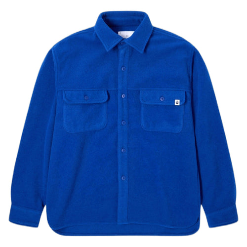 EDWIN camicia edwin jowen overshirt ls - deep ultramarine da uomo