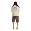 EDWIN camicia edwin melt the chaos shirt ss - cream da uomo