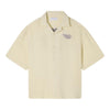 EDWIN camicia edwin melt the chaos shirt ss - cream da uomo