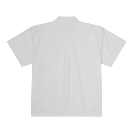 OBEY camicia obey wire woven ss - white da uomo