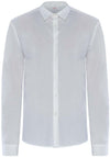 Camicia Peter Bianco Camicia Uomo Elasticizzata Manica Lunga Cameriere Barman reception